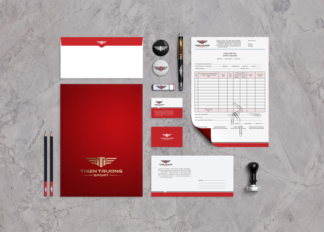 Thiết kế logo công ty Thể thao Thiên Trường - Dự án thiết kế logo công ty Thể thao Thiên Trường